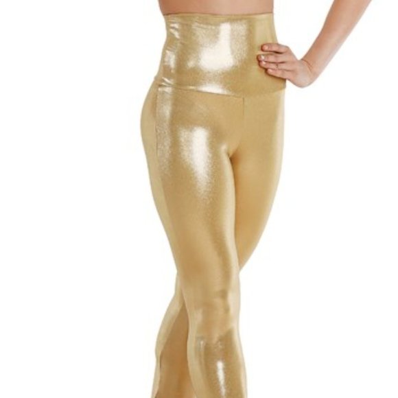 Gold leggings - Picture 1 of 2